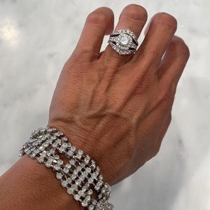 Rhinestone bracelet